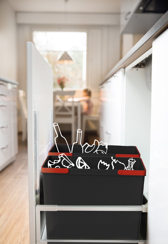 Smetný kôš FRANKE Easysort do 60/3 - /3x14,5L/