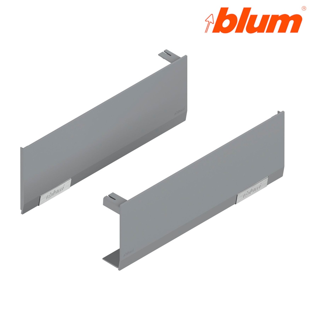 BLUM AVENTOS HL TOP súprava krytiek, hodvábne biely plast            