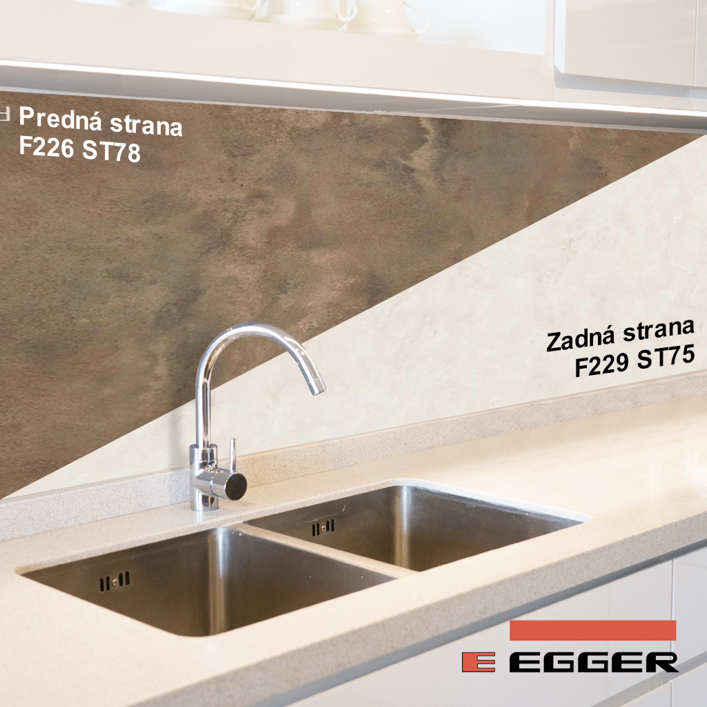 Egger - ZÁSTENA - F226 ST78 / F229 ST75 - 640 x 8 mm