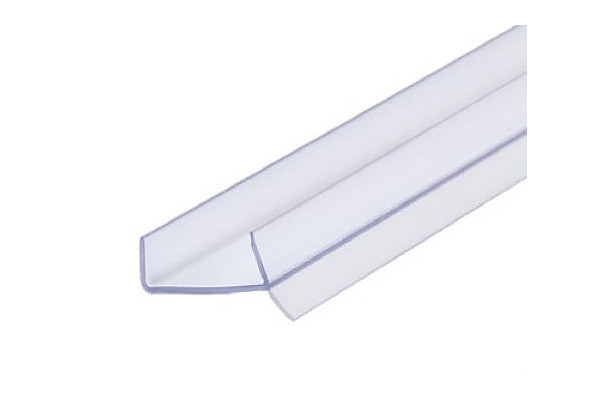 Plastová lišta na sokel  /3000x18mm/ transparentná