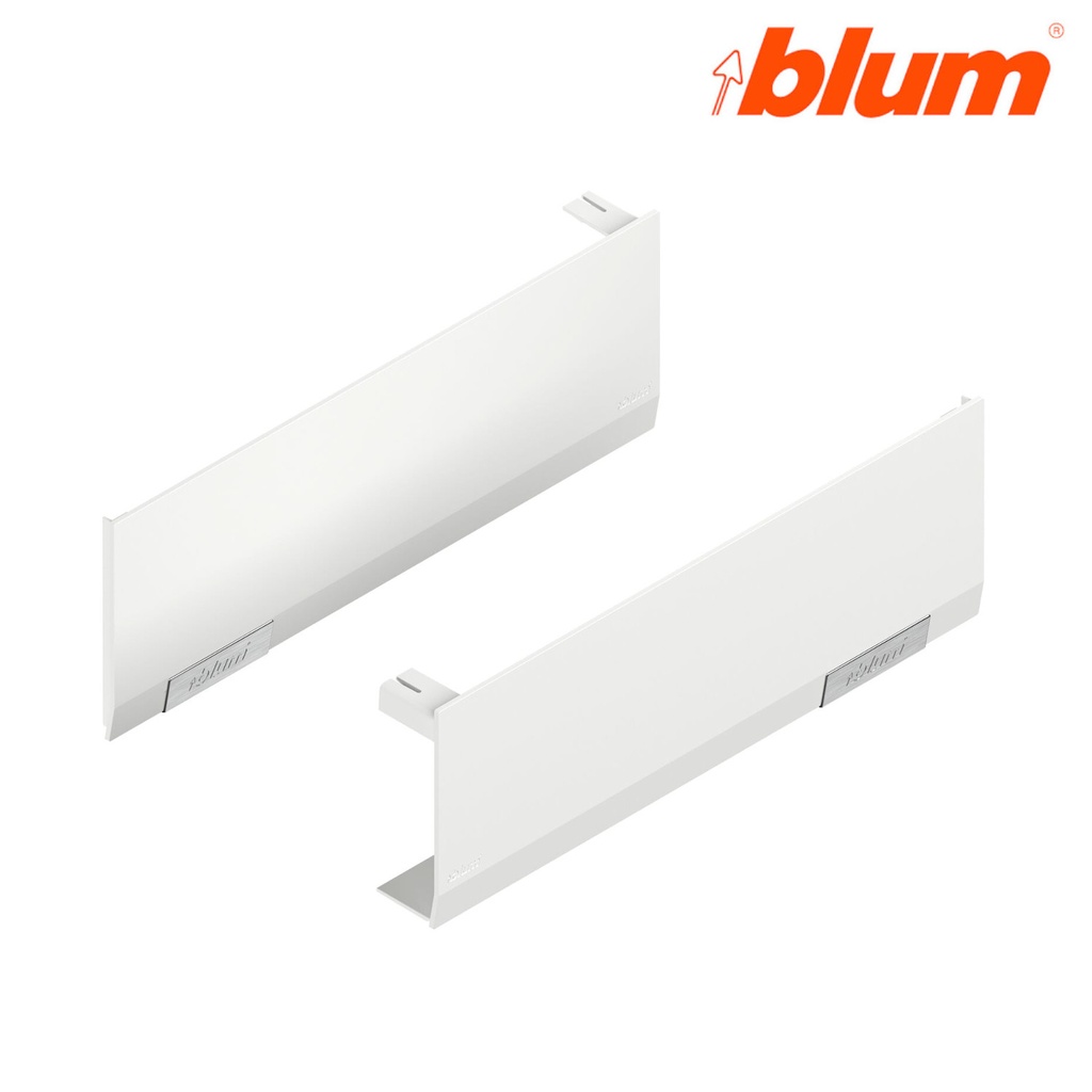 BLUM AVENTOS HL TOP súprava krytiek, hodvábne biely plast            