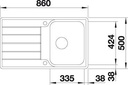 BLANCO CLASSIMO 45 S-IF