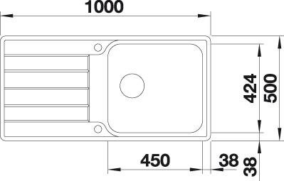 BLANCO CLASSIMO XL 6 S-IF