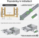 Plnovýsuv ložiskový s tlmením ATM