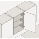 BLUM - Záves - Hydraulický Onyx čierny Vložený 110° Clip-Top /71B3790/