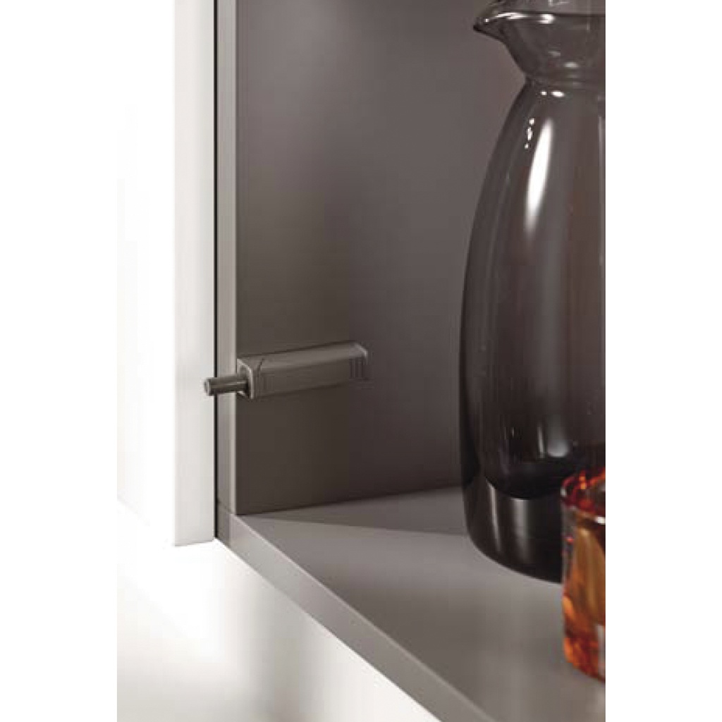 BLUM Tip on - push adaptér bielý krátky /956.1201/