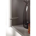 BLUM Tip on - push adaptér bielý krátky /956.1201/