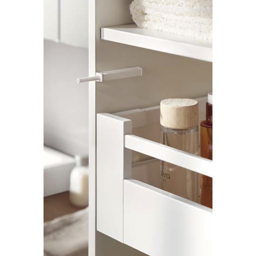 BLUM Tip on - push adaptér bielý krátky /956.1201/