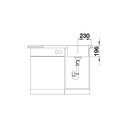 BLANCO DIVON II 45 S-IF