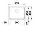 BLANCO ETAGON 500-U