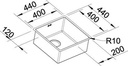 BLANCO CLARON 400-IF