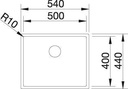 BLANCO CLARON 500-IF