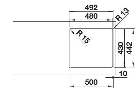 BLANCO SOLIS 450-IF