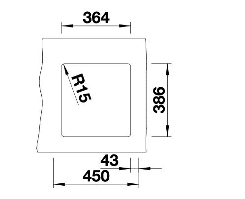BLANCO SUBLINE 375-U