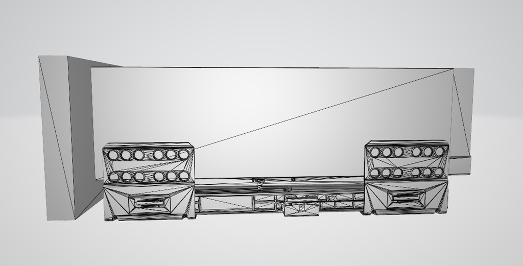 ML SYSTEM - VIVABOX na 18mm DTD /H86mm/ Biela - 3D - 1set