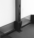 ML systems - Potravinový stojan GLASS - Antracyt 