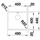 BLANCO ANDANO 450-IF