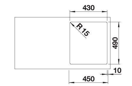 BLANCO SOLIS 400-IF/A