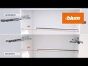 BLUM MOVENTO TIP ON  blumotion sada Legrabox/movento L3,ks