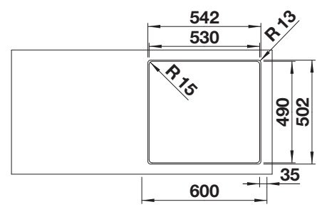 BLANCO SOLIS 500-IF/A