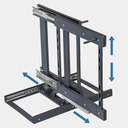 ML systems - Magic corner GLASS centrálný - univerzálný L+P