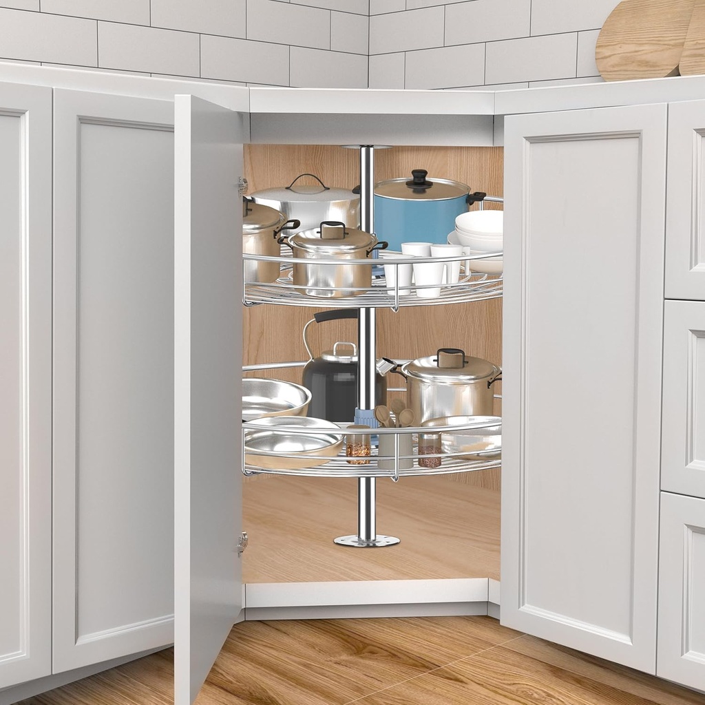 Karusel 360° lesklý chróm , priemer 710mm