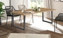 Jedálenský stôl /1500x900/ - 1860 MX  Dub Appalachia - Noha - MILANO - /V710*Š780/ 