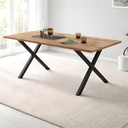 Jedálenský stôl /1500x900/ - 1860 MX Dub Appalachia KRONOSWIS -  Noha - SIDNEY  /V710*Š780/ 