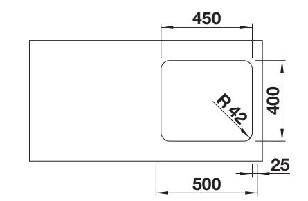 BLANCO SOLIS 450-U