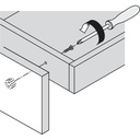 BLUM TDM - kovanie na nastavenie čela 295.1000 