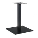 Kaviarenský Stôl /670x670x36/ - H1733 ST9 Breza Mainau - Stolová podnož 740mm Hranatá ČIERNÁ 