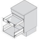 BLUM - úchytka vnútornej zásuvky šedá - ZIF.80M7