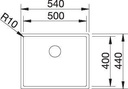 BLANCO CLARON 500-IF