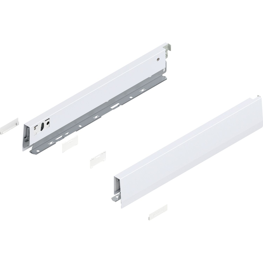  BLUM - Merivobox - sada výška N - Blumotion - 40kg - BIELA