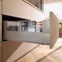 BLUM -  Merivobox - sada výška E - BOXCOVER - Blumotion - 40kg - SIVÁ MATNÁ