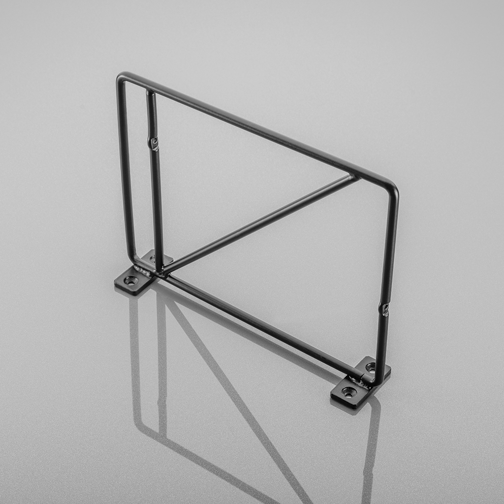 Konzola/držiak police ROD - 21x17cm - čierná matná