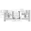HETTICH - QUADRO V6 - PUSH to OPEN - plnovýsuvy - 30 kg nosnosť 