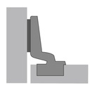Hettich - Intermat záves polonaložený 