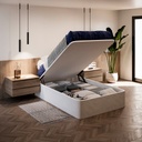 Výklop na postel - kovanie na dvojposťel