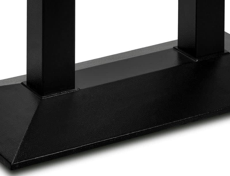 Stolová podnož 740mm Hranatá ČIERNÝ ihlan DUO Pyramida