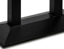 Stolová podnož 740mm Hranatá ČIERNÝ ihlan DUO Pyramida