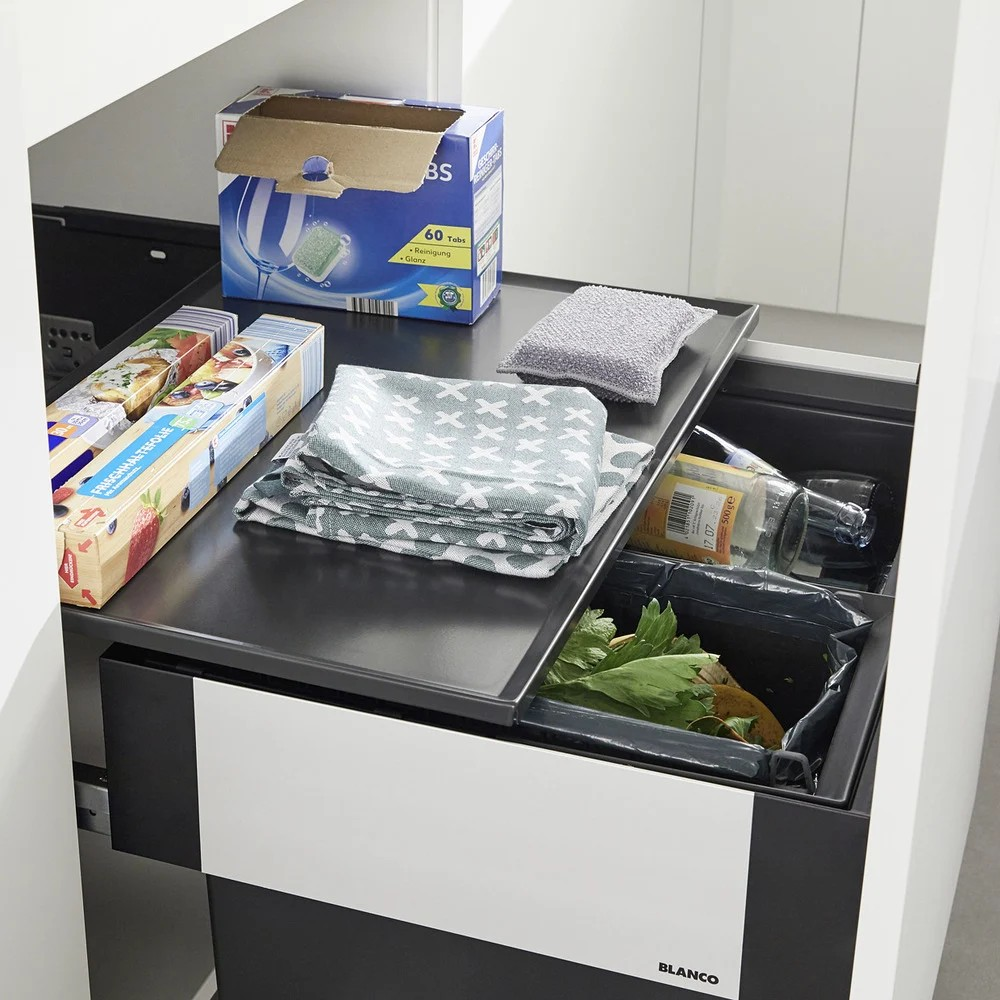 Smetný kôš BLANCO Select 60/2 s tlmením /1x30L+1x19L/