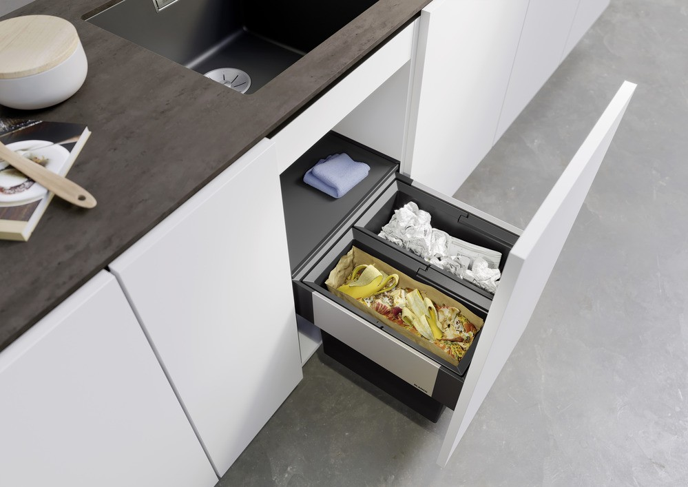 Smetný kôš BLANCO Select II 45/2 s tlmením /2x16L/