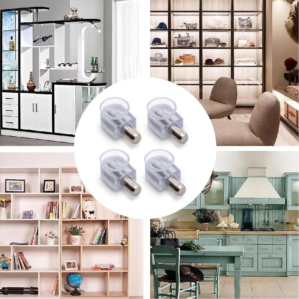 Podperka pod sklo s transparentnou gumičkou veľkou