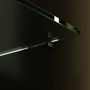 Podperka pod sklo s čiernou gumičkou 5/8