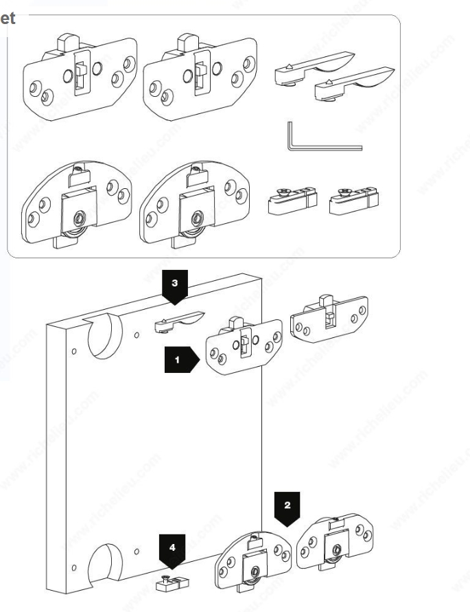 TERNO 401/A - AL horná / dolná kolajnica          