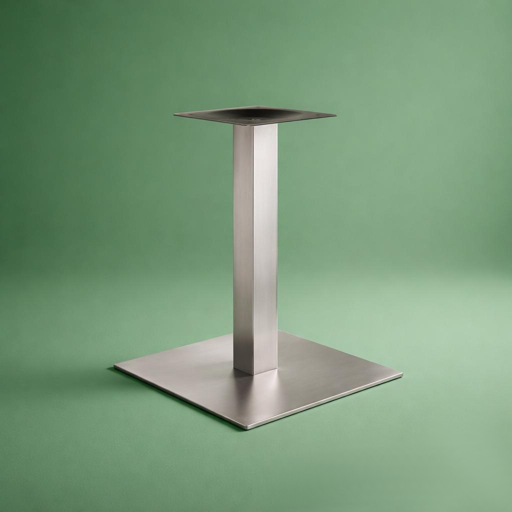 Stolová podnož 740mm Hranatá NEREZ