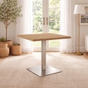 Stolová podnož 740mm Hranatá NEREZ