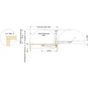 LAMP® SADA na nábytkové posuvné kovanie - LIN-X 600 