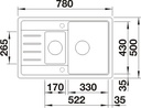 BLANCO LEGRA 6 S Compact